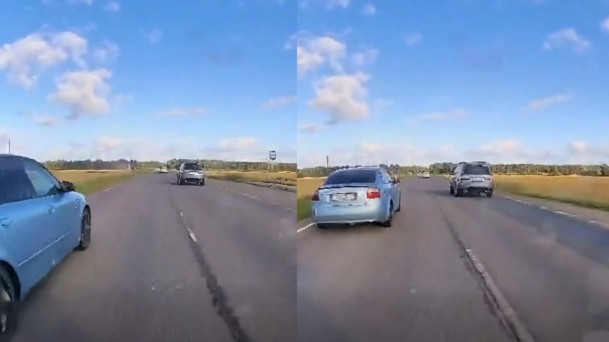 Lithuanian motorcyclist films dangerous overtake, but his own violations are revealed