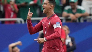 Kritikus nutildęs Ronaldo vedė Portugaliją į triuškinančią pergalę pasaulio čempionate  