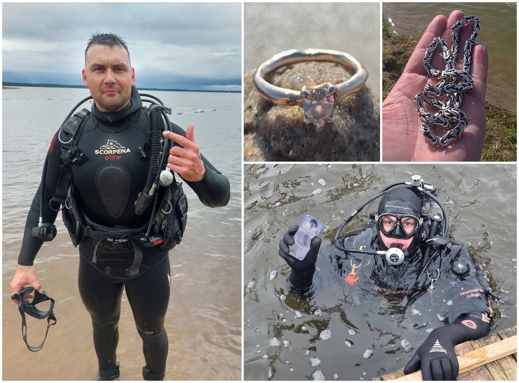 Rings, Guns, and ATVs: Diver Finds Priceless Items, Even from the Sea