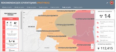 Pavojingos zonos praėjus 3 valandoms po nelaimės Astravo AE