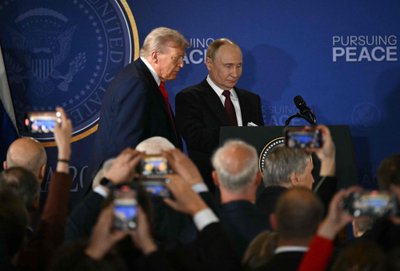 Trumpo ir Putino spaudos konferencija
