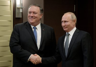 Mike'as Pompeo, Vladimiras Putinas