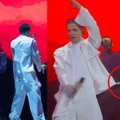 Gebrasy pasirodyme „Eurovizijoje“ – nesklandumai: šokėja buvo priversta suktis iš situacijos