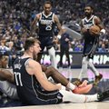 „Timberwolves“ prispausti prie sienos: Irvingas ir Dončičius „Mavs“ nukalė trečią pergalę