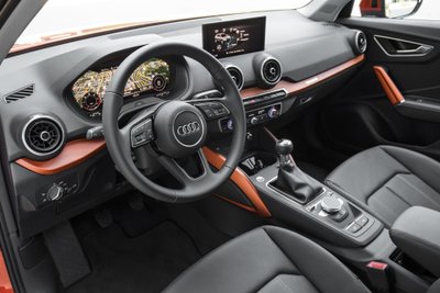 "Audi Q2" interjero detalės jau matytos