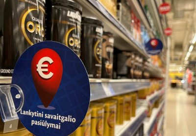 „Maximoje“ pasiūlymas su „Ačiū“ kortele maltai kavai „Lavazza“