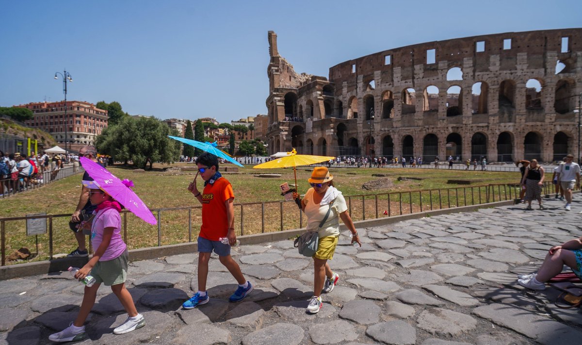 Italiją užlies iki 40 laipsnių karščio banga