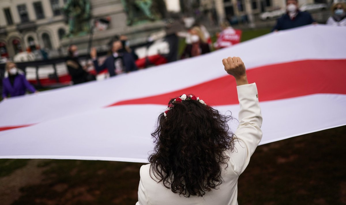 Protestas dėl Baltarusijos