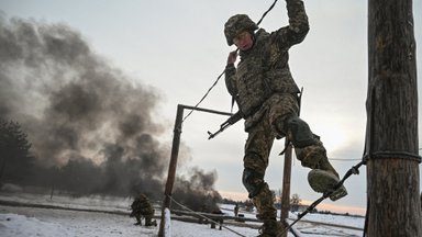 Karas Ukrainoje. Zelenskis nurodė, kas trukdo derėtis su Rusija