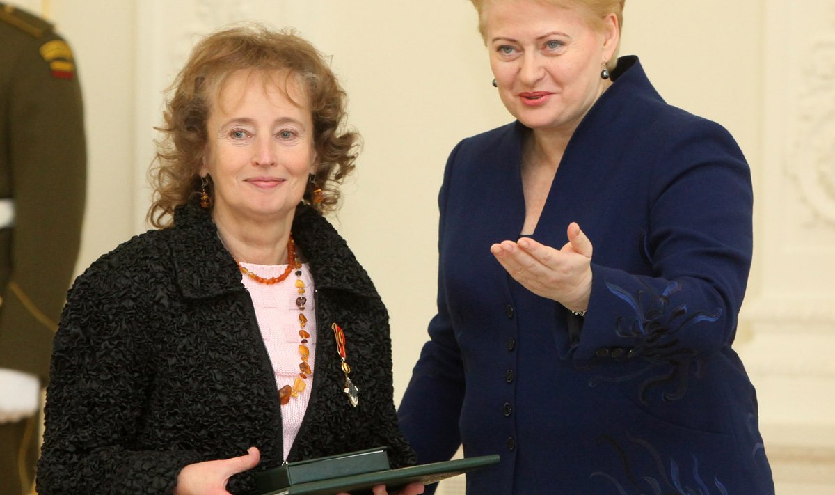 Auksė Onė Jurevičiūtė ir Dalia Grybauskaitė