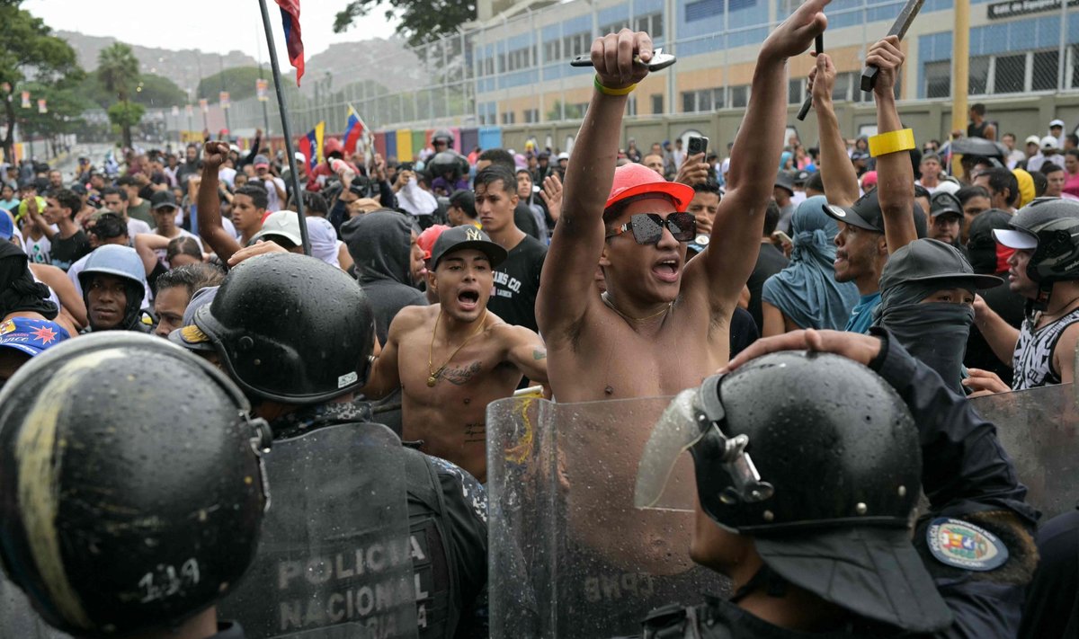 Protestai Venesueloje