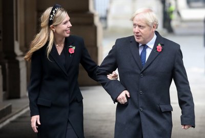 Borisas Johnsonas ir Carrie Symonds