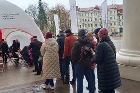 Katedros aikštėje bus galima nemokamai pasitikrinti cukraus kiekį kraujyje ir gauti dovanų gliukomatį