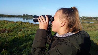 Tauragės „Šaltinio“ progimnazijos mokiniai mokosi gamtoje