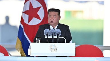 Kim Jong Unas prabilo apie Šiaurės Korėjus karius Ukrainoje