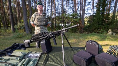 VSAT pareigūnai išbandė naują ginkluotę