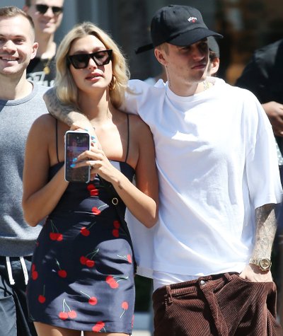 Justinas Bieberis ir Hailey Baldwin