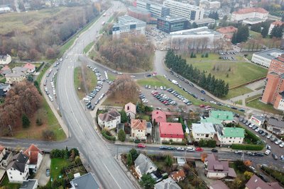 Kauno klinikų automobilių stovėjimo aikštelės vieta