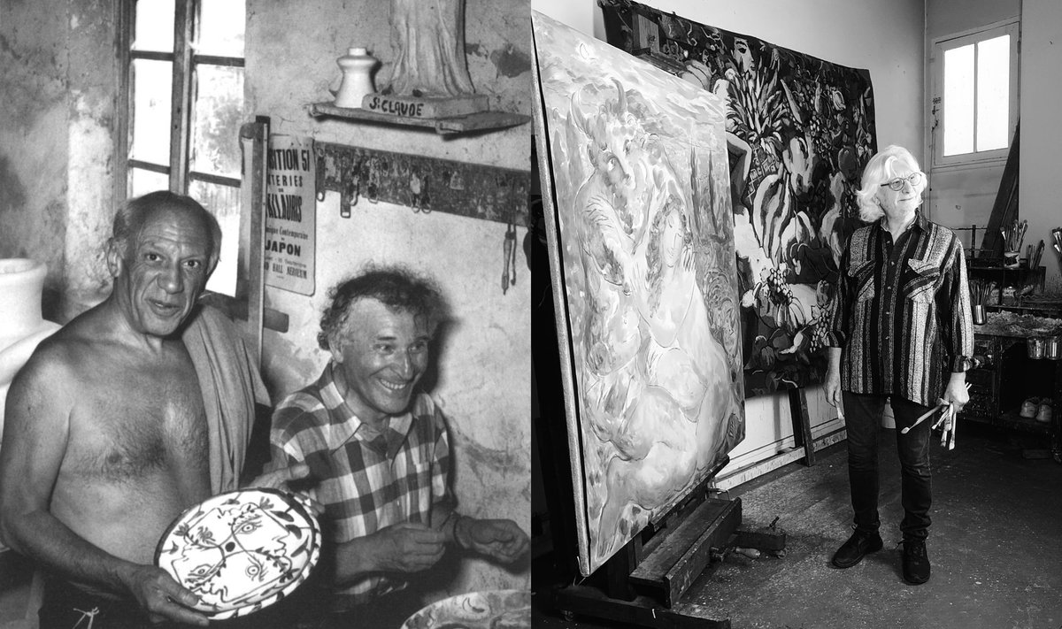 Pablo Picasso, Marcas Chagallas, Darius Hecqas-Cauquilo 