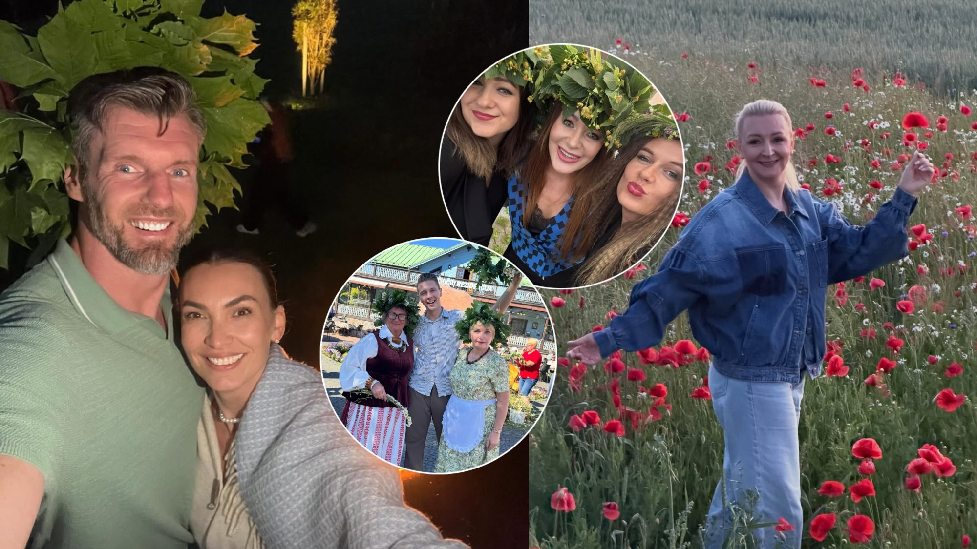 Joninės Through the Eyes of Celebrities: Wreaths, Bonfires, and Fern Flower Hunts