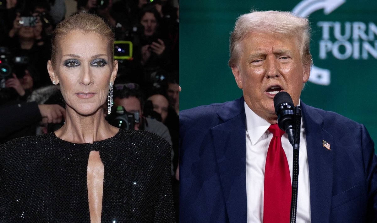 Celine Dion, Donaldas Trumpas