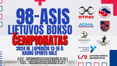 98-asis Lietuvos bokso čempionatas