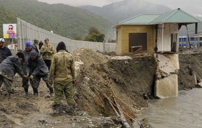 Taip atrodė Sočis po skubotų statybų 