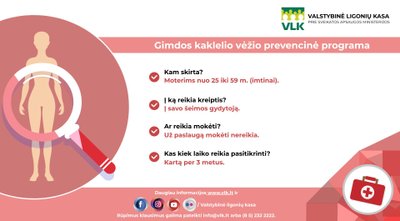 Gimdos kaklelio vėžio prevencinė programa