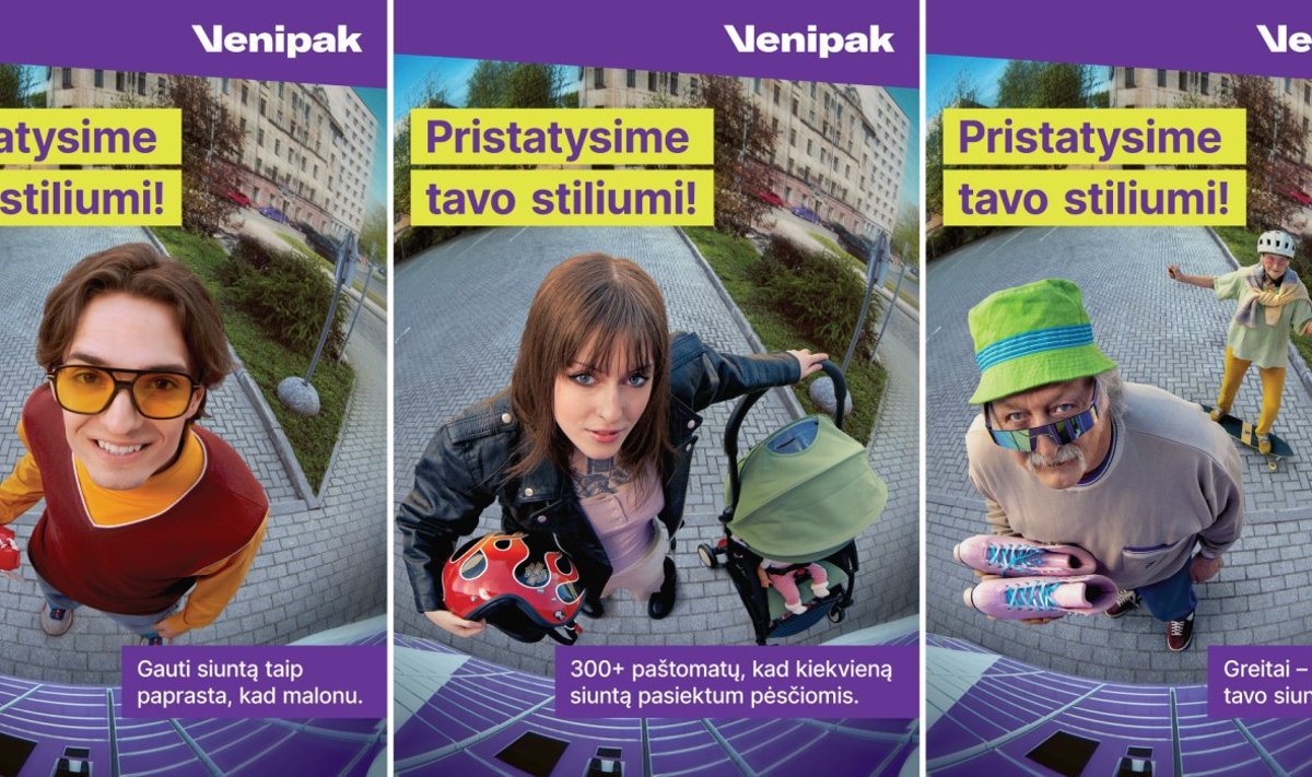  „Venipak“ įvaizdinė kampanija