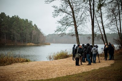 Spaudos konferencija dėl atveriamos visuomenei pakrantės prie Gulbinų kvartalo