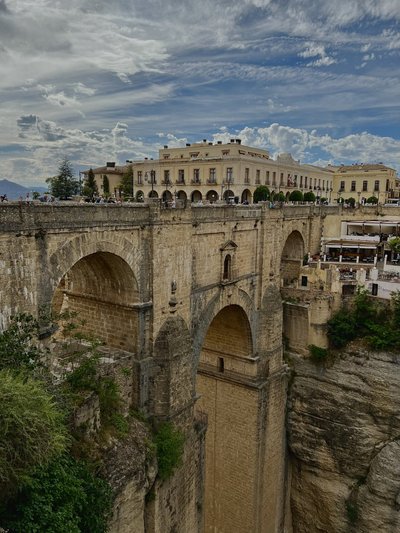 Ronda miestas, žymusis Puente Nuevo tiltas