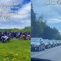 Į 19-mečio motociklininko laidotuves susirinko minios žmonių: pasidalijo jautriu vaizdo įrašu