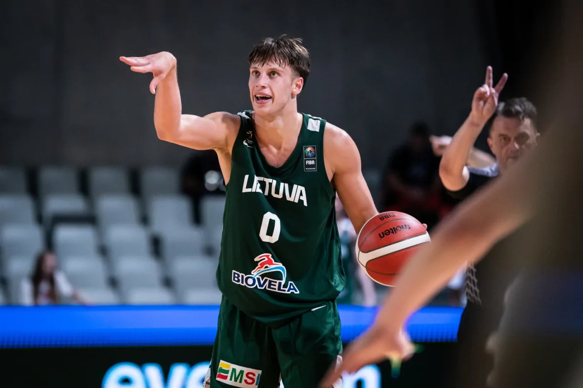 Lithuanian U20 team starts European Championship with confident win over Latvians