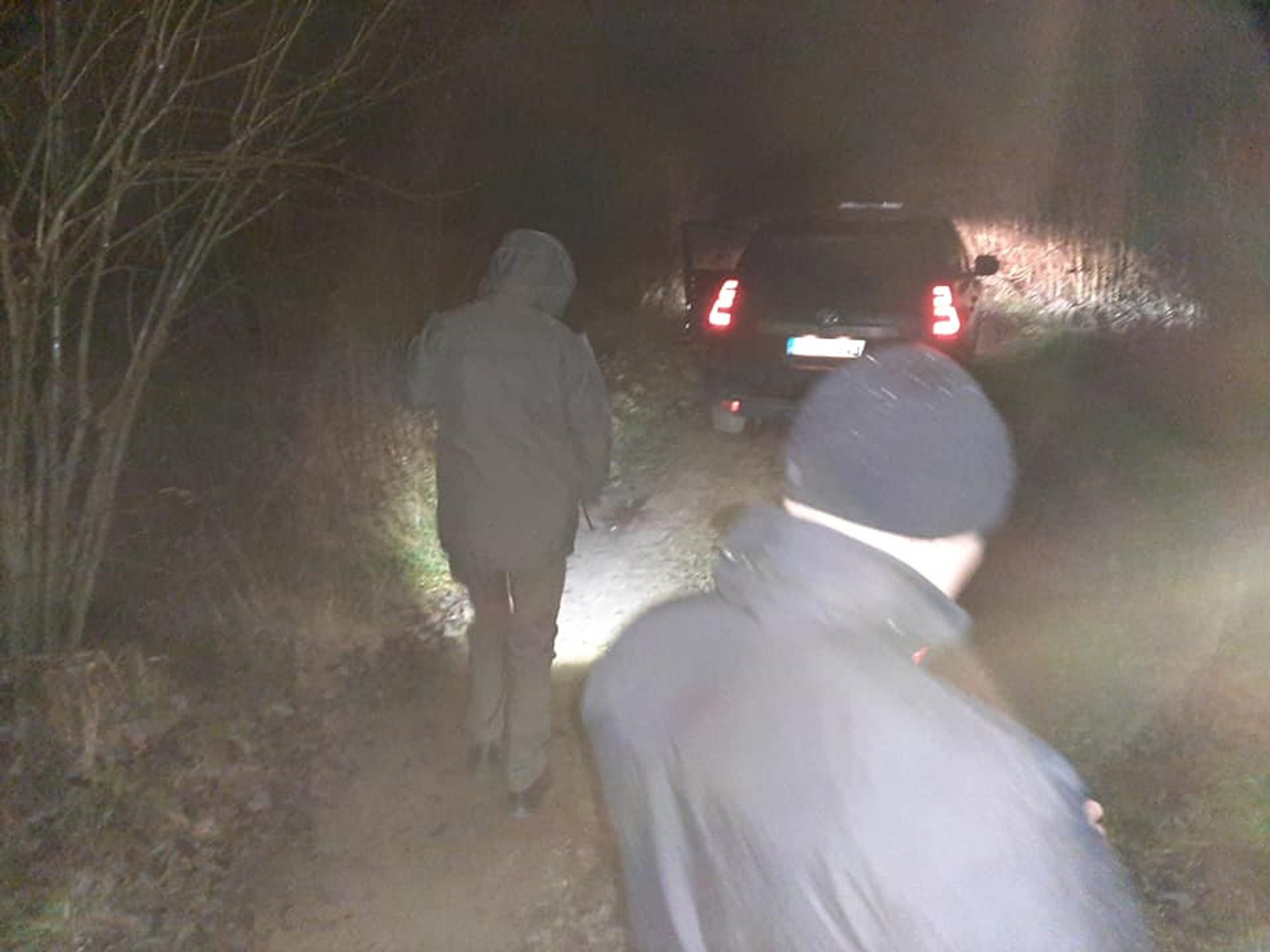 Pasienyje įstrigę migrantai