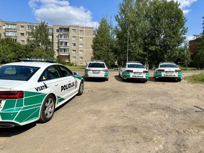 Vilniaus kelių policijos reidas