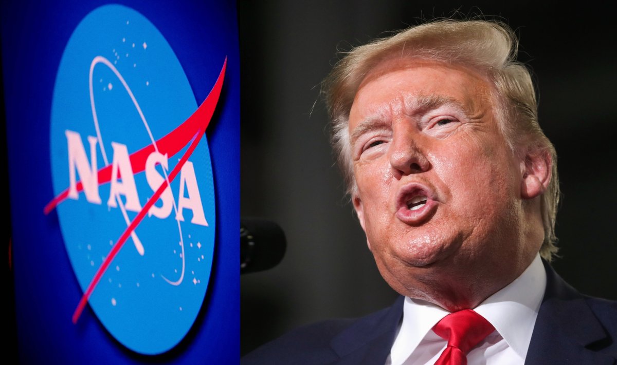 Donaldas Trumpas siūlo beveik ketvirtadaliu sumažinti NASA finansavimą