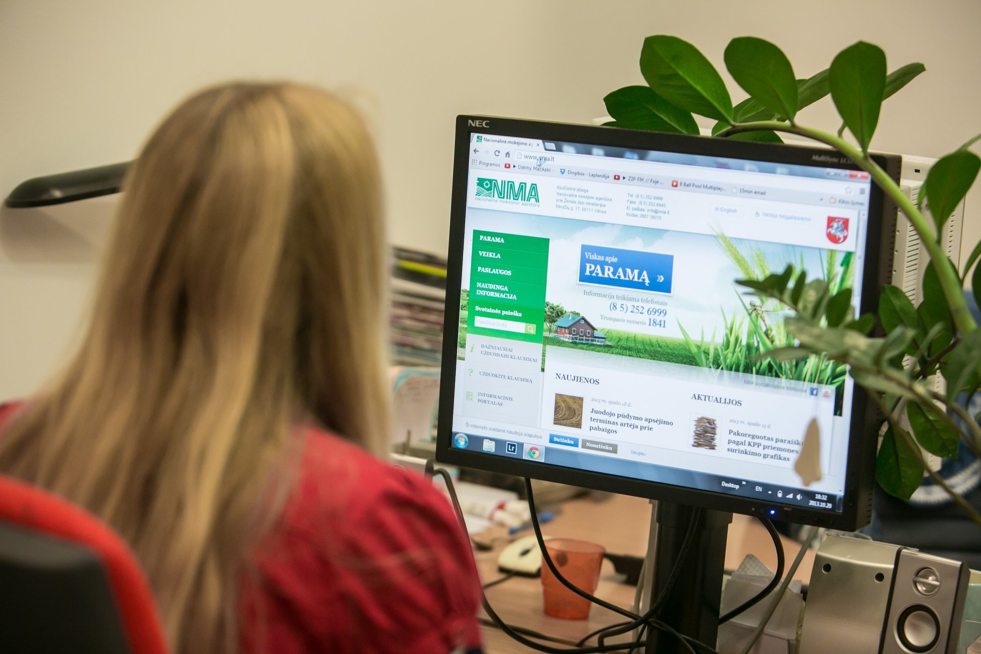 Informacija apie išmokas – NMA informaciniame portale - Delfi agro