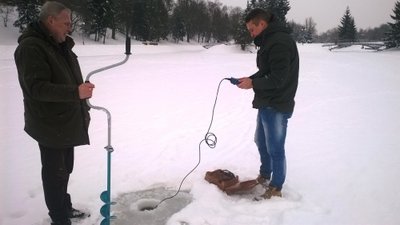 Aplinkosaugininkai atliko matavimus