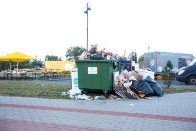 Klaipėda ryte, po Jūros šventės