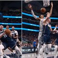 NBA nakties puošmena: suklaidintas Wembanyama ir įspūdingas Luka Dončičiaus perdavimas