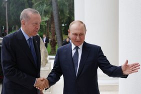 Putinas ir Erdoganas aptarė padėtį Sirijoje