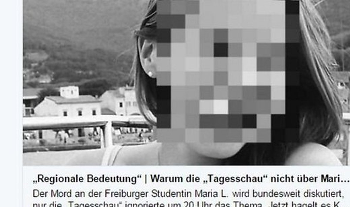 фото убитых девушек Германия: убийство девушки усилило раскол по вопросу мигрантов - Delfi RU