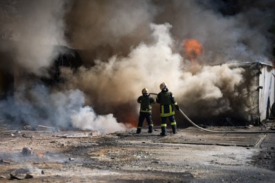 Rusijos masinė ataka prieš Ukrainą