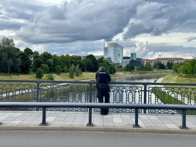 Vilniuje galimai nuskendo vyras