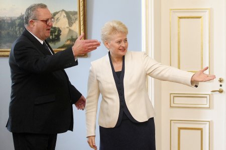 Matthew Festingas ir Dalia Grybauskaitė