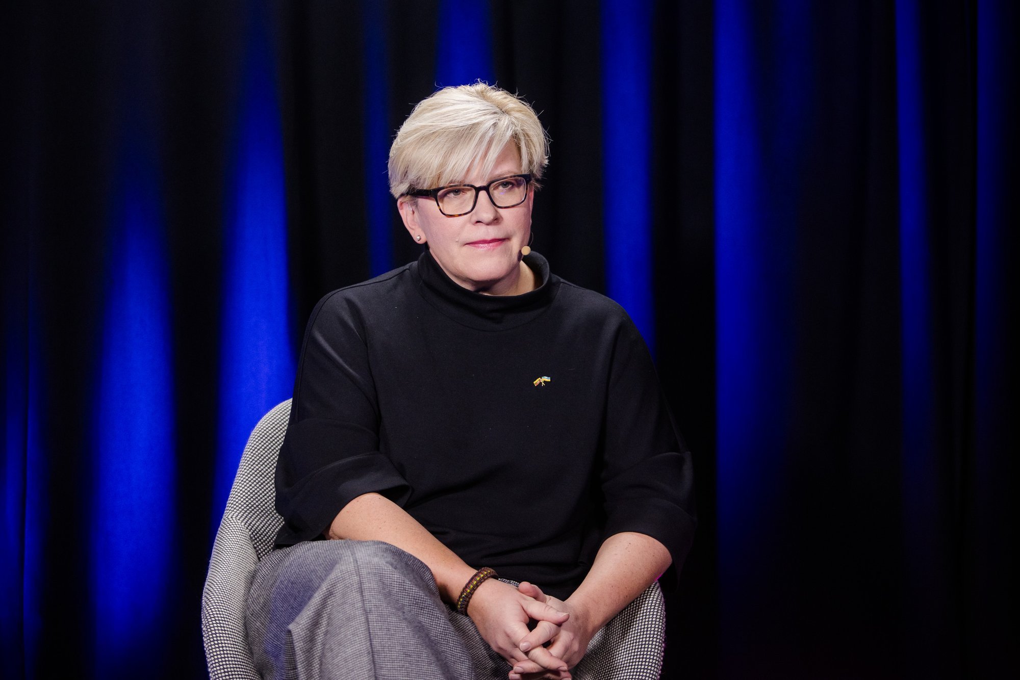 Šimonytė warns Budrys's fate would be a signal to the Kremlin