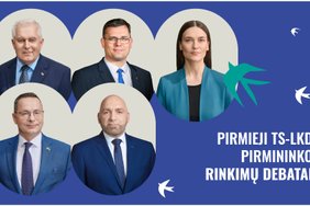 Pirmieji atviri TS-LKD pirmininko rinkimai: kandidatų debatai