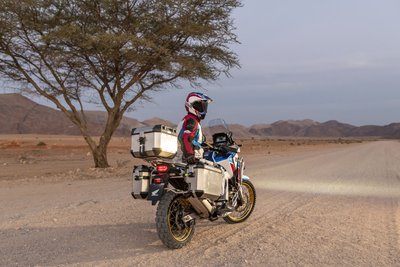 Naujieji "Honda Africa Twin" modeliai