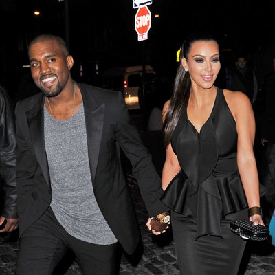 Kim Kardashian ir Kanye West