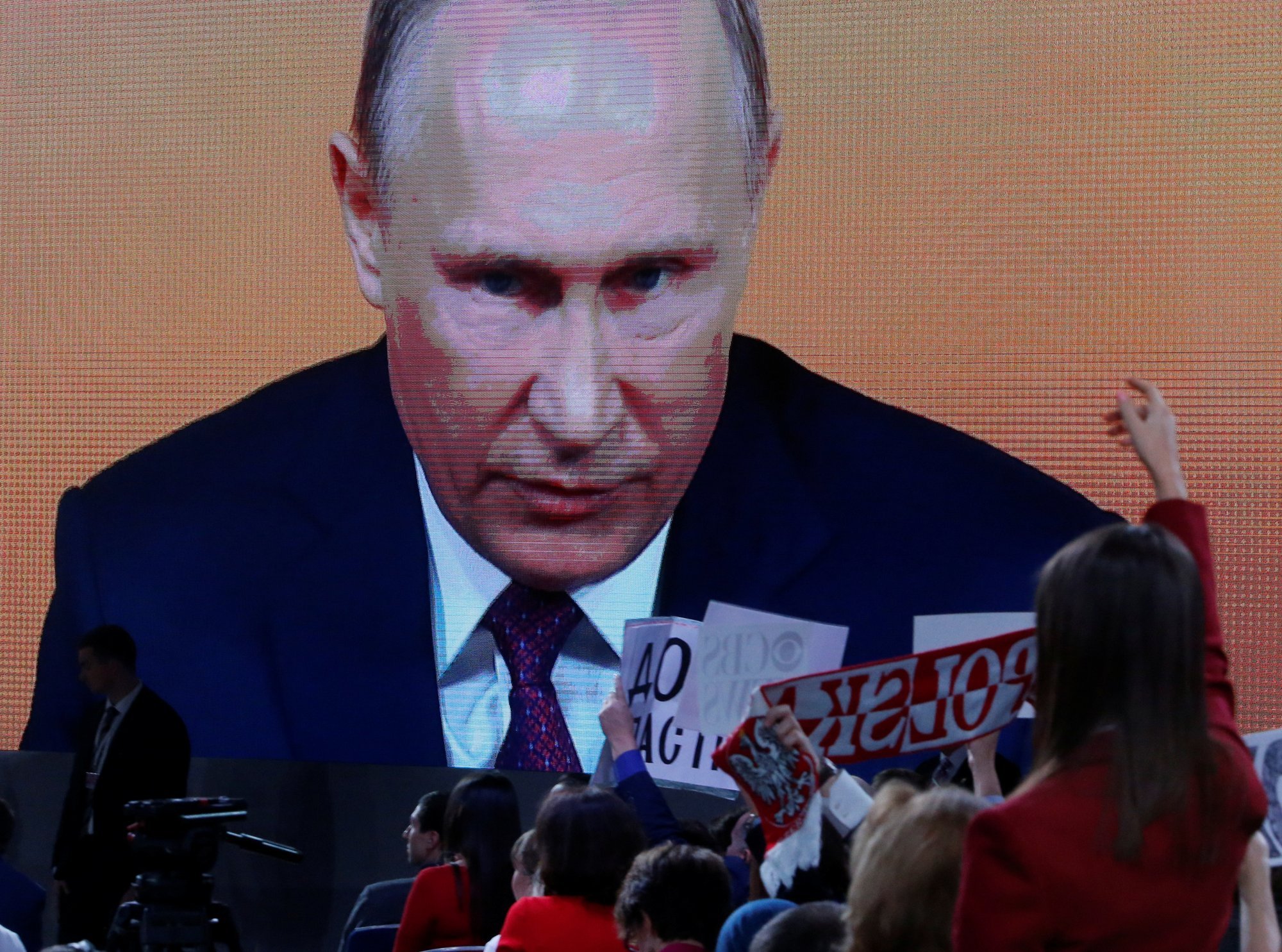 Putinas po amerikiečių agentūros klausimo: o jūs išvis normalūs? - Delfi